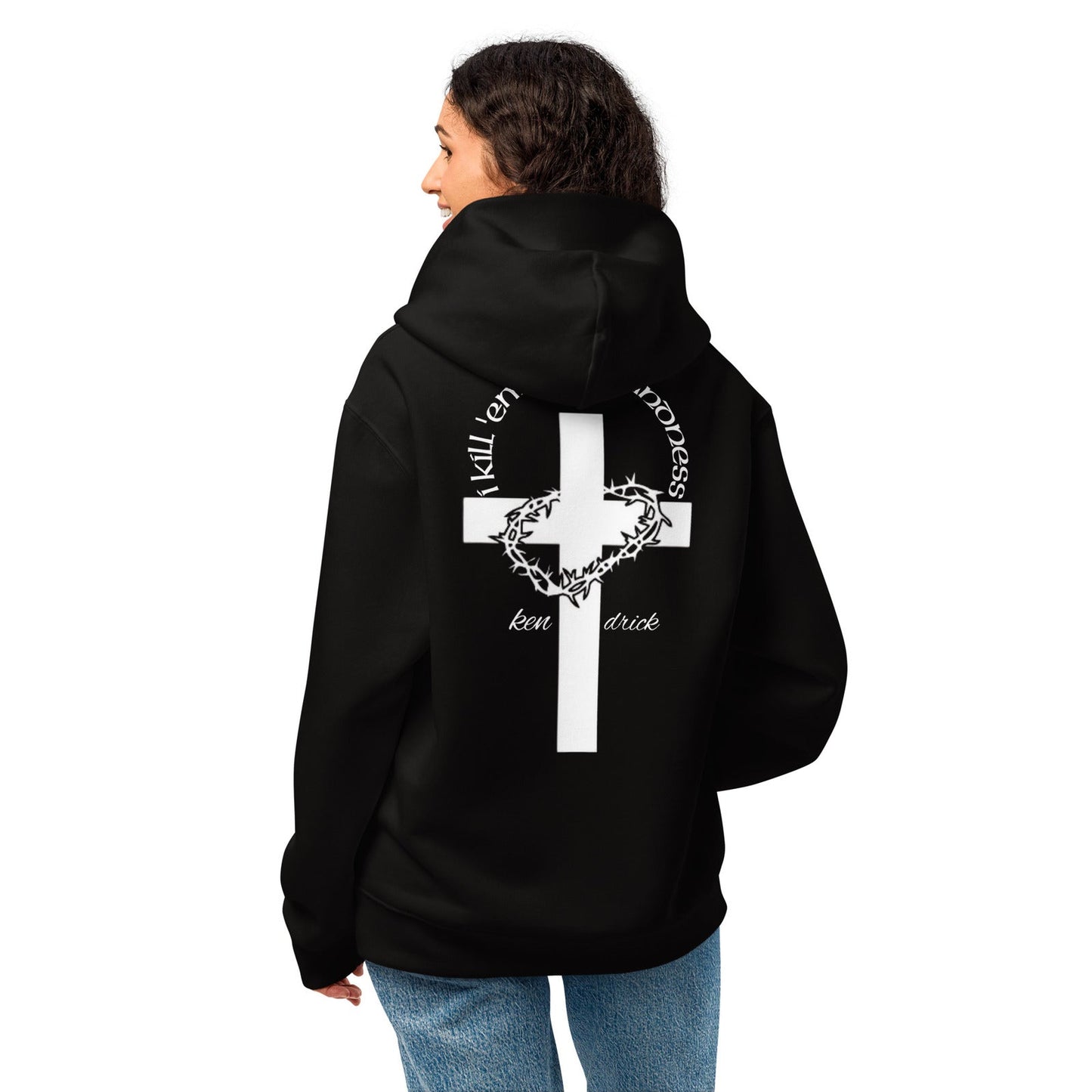 I Kill 'em With Kindness Kendrick Lamar Oversized Hoodie - Kendrick Lamar Merch