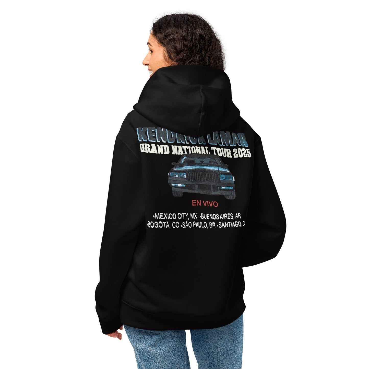 Kendrick Lamar Auto Repair LATAM Oversized Hoodie - Kendrick Lamar Merch