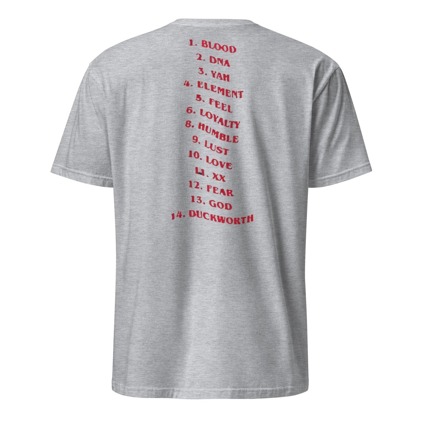 Kendrick Lamar DAMN. Album T-Shirt - Kendrick Lamar Merch