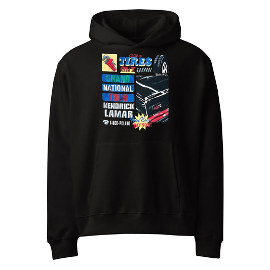 Kendrick Lamar Hey Now Pay Now LATAM Oversized Hoodie - Kendrick Lamar Merch