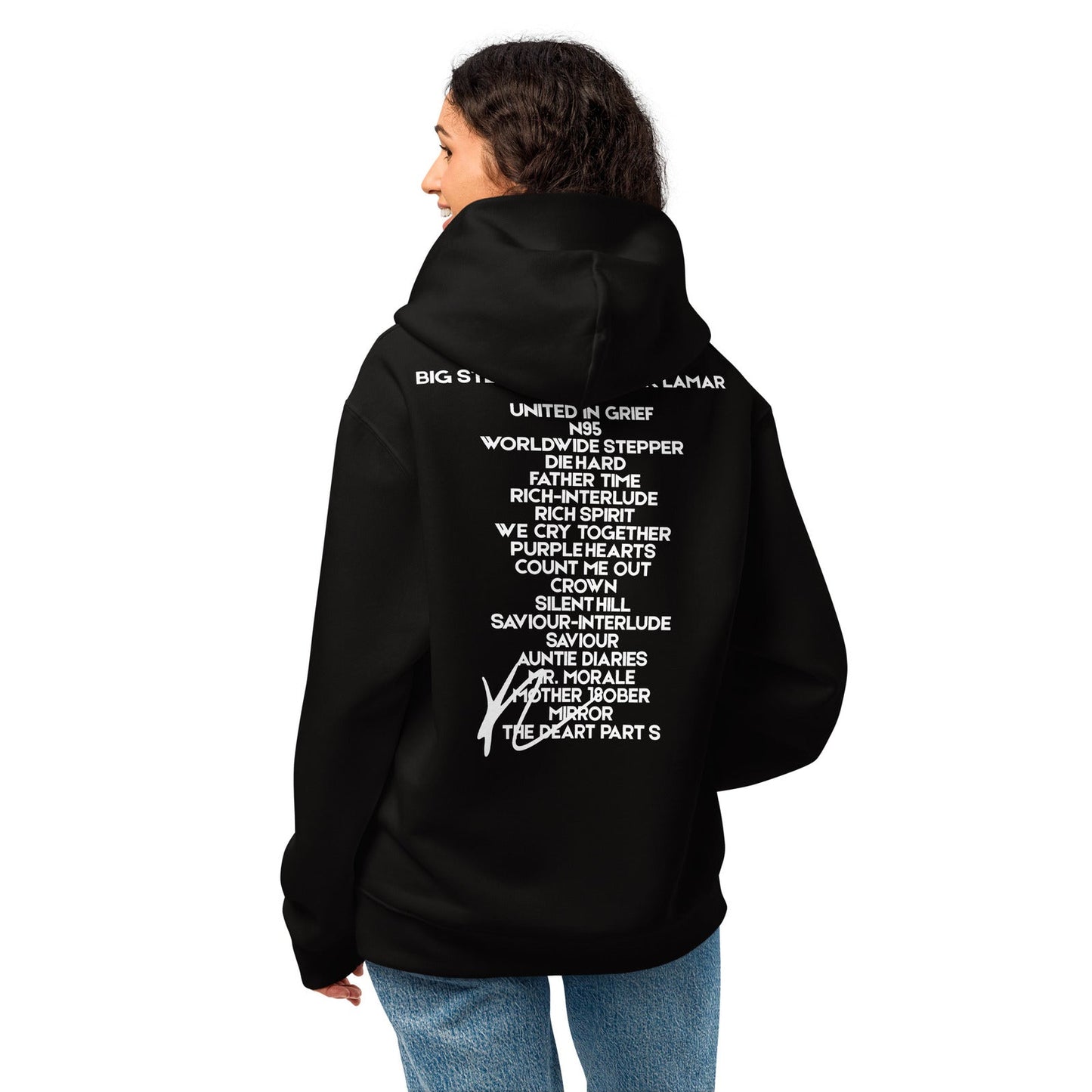 Kendrick Lamar Mr. Morale Oversized Hoodie - Kendrick Lamar Merch