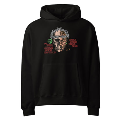 Kendrick Lamar Duckworth Oversized Hoodie - Kendrick Lamar Merch