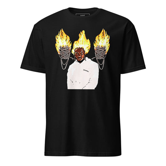 Kendrick Lamar Flame T-Shirt - Kendrick Lamar Merch