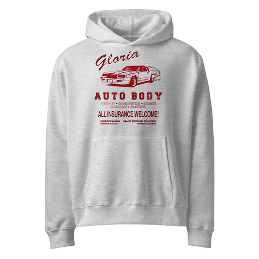 Kendrick Lamar Gloria Auto Body Oversized Hoodie - Kendrick Lamar Merch