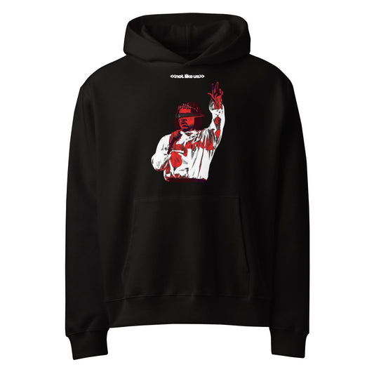 Not Like Us Kendrick Lamar Oversized Hoodie - Kendrick Lamar Merch