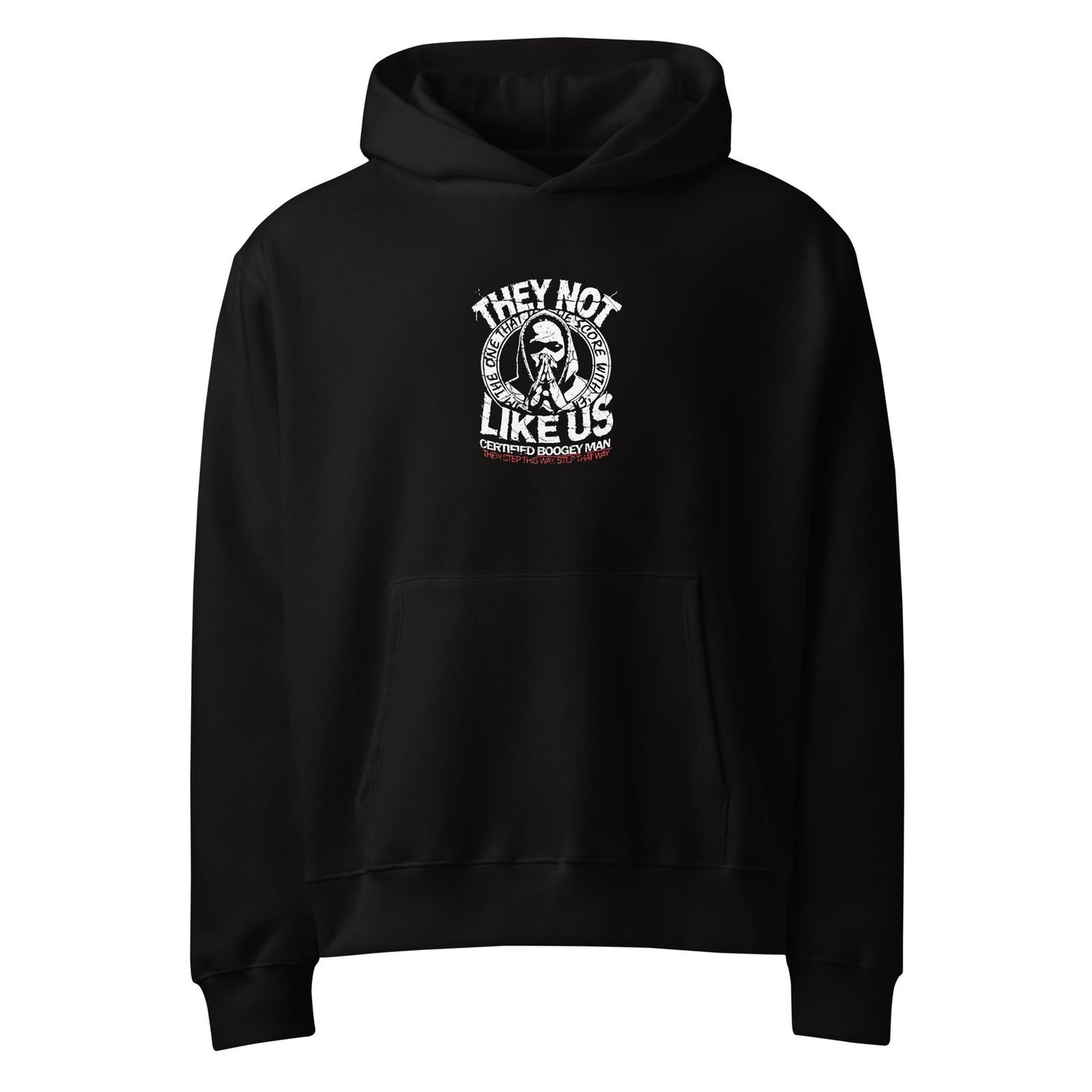 They Not Like Us Kendrick Lamar Oversized Hoodie - Kendrick Lamar Merch