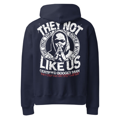 They Not Like Us Kendrick Lamar Oversized Hoodie - Kendrick Lamar Merch